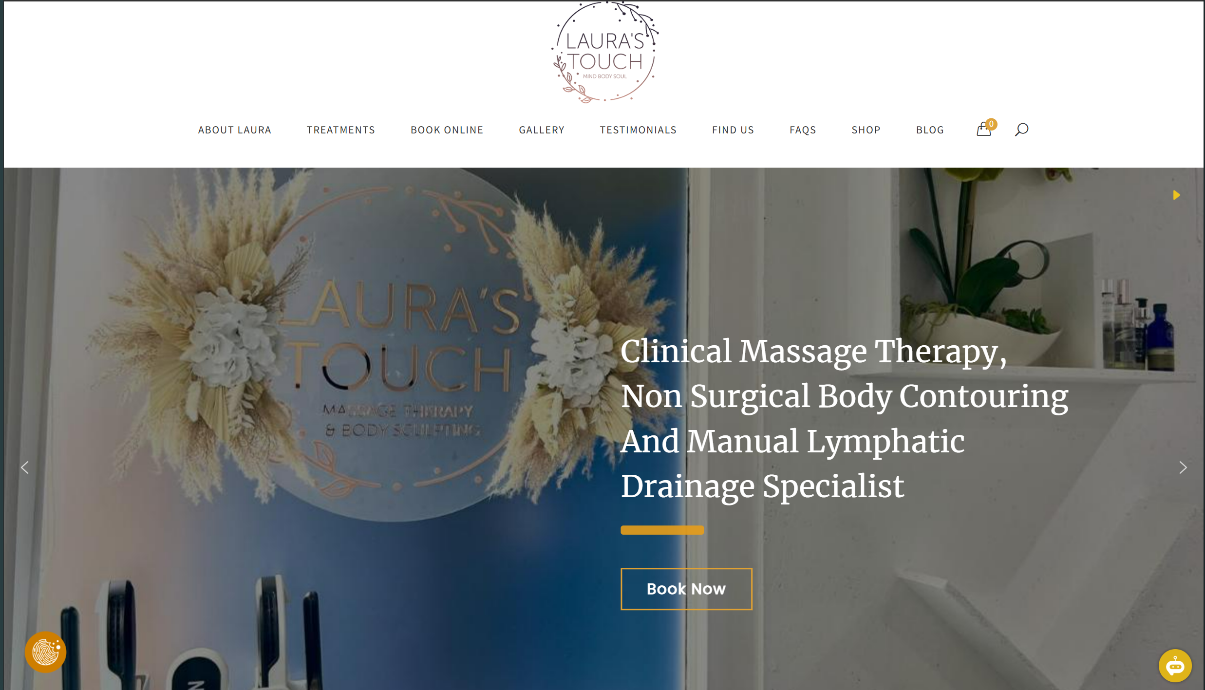 Laura's Touch  E-commerce Site image