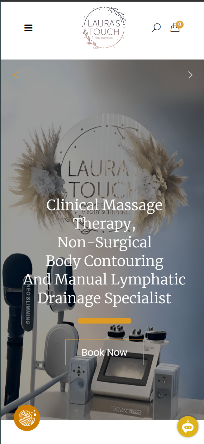 Laura's Touch  E-commerce Site image